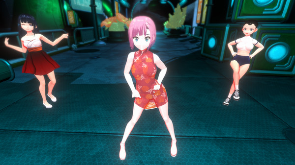 скриншот Dancing with Anime Girls VR 3