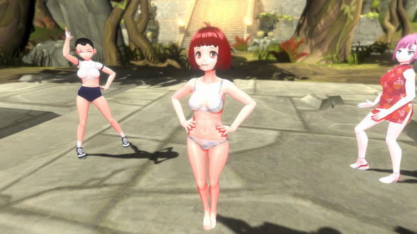 скриншот Dancing with Anime Girls VR 4