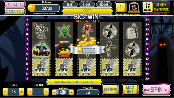 Скриншот из Spooky Spins Remastered - Steam Edition