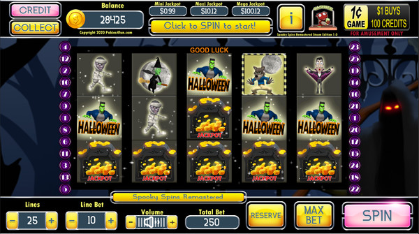 Скриншот из Spooky Spins Remastered - Steam Edition