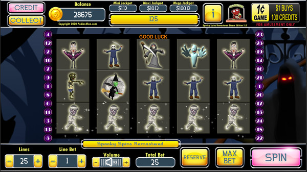 Скриншот из Spooky Spins Remastered - Steam Edition