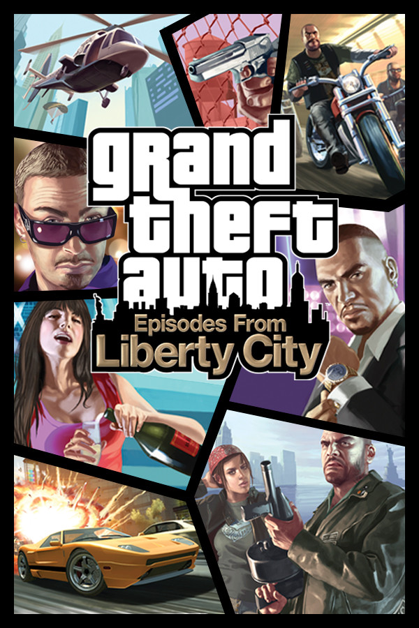 Steam portrait for Grand Theft Auto: Episodes from Liberty City.