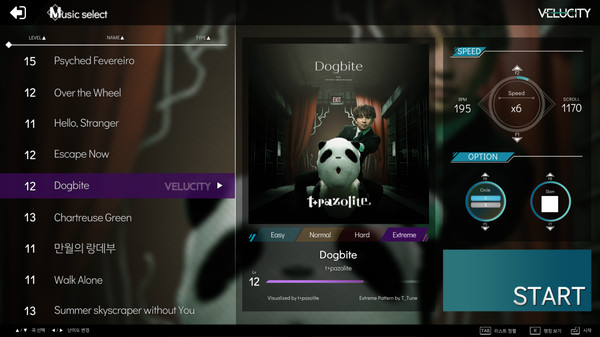 Скриншот из VELUCITY