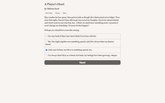 A Player's Heart game for windows Pc 1