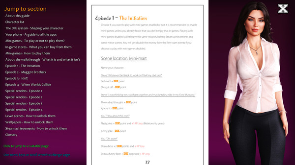 Скриншот из Being a DIK:  Season 1 - The complete official guide