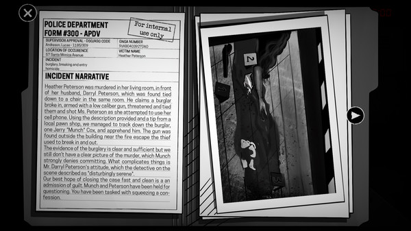 Скриншот из Interrogation: You will be deceived Demo