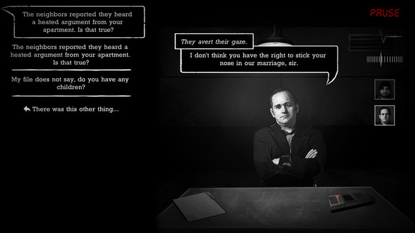 Скриншот из Interrogation: You will be deceived Demo