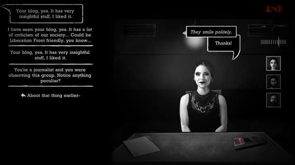 Скриншот из Interrogation: You will be deceived Demo