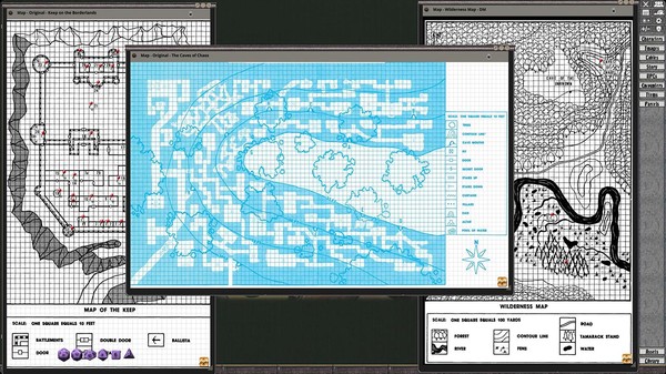 Скриншот из Fantasy Grounds - D&D Classics: B2 The Keep on the Borderlands