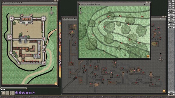Скриншот из Fantasy Grounds - D&D Classics: B2 The Keep on the Borderlands