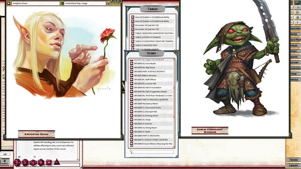 Скриншот из Fantasy Grounds - Pathfinder 2 RPG - Pathfinder Society Scenario #1-01: The Absalom Initiation