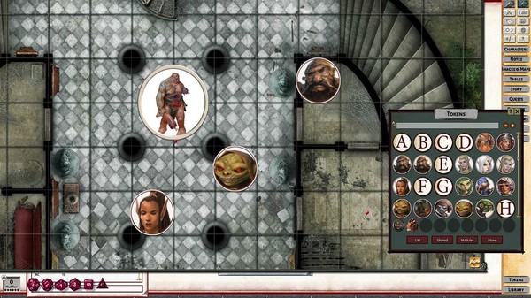 Скриншот из Fantasy Grounds - Pathfinder 2 RPG - Pathfinder Society Scenario #1-01: The Absalom Initiation