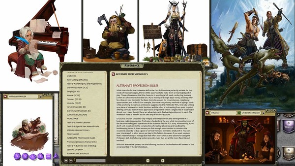 Скриншот из Fantasy Grounds - Pathfinder RPG - Unchained