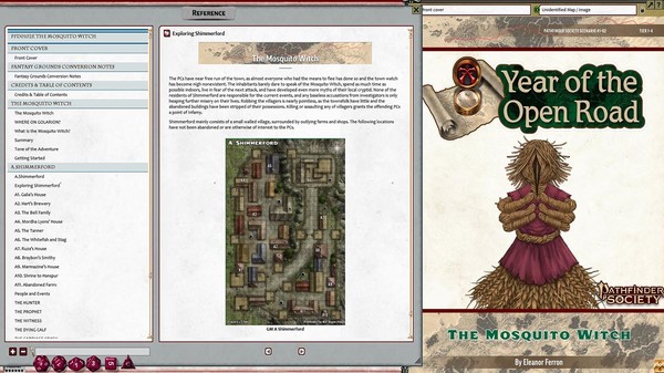 Скриншот из Pathfinder 2 RPG - Pathfinder Society Scenario #1-02: The Mosquito Witch