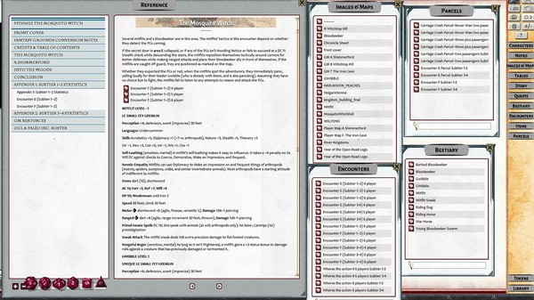 Скриншот из Pathfinder 2 RPG - Pathfinder Society Scenario #1-02: The Mosquito Witch