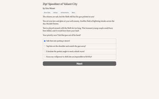 Скриншот из Zip! Speedster of Valiant City