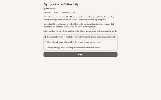 Zip! Speedster of Valiant City game for windows Pc 1