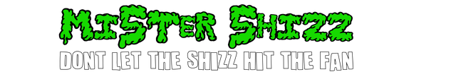 Mister Shizz: Don't Let The Shizz Hit The Fan! Logo
