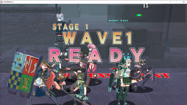 GIRLS DEFENCE game for Linux 1