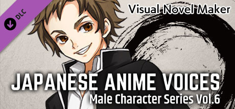 Visual Novel Maker - Japanese Anime Voices：Male Character Series Vol.6 cover art