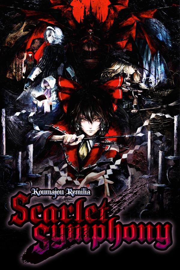 Steam portrait for Koumajou Remilia: Scarlet Symphony.