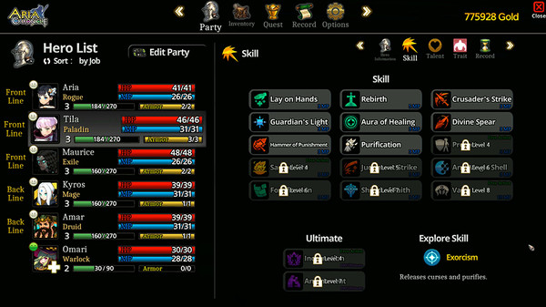 Скриншот из ARIA CHRONICLE