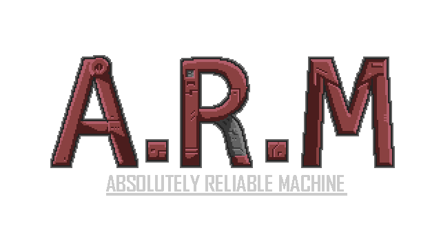 A.R.M.: Absolutely Reliable Machine Logo