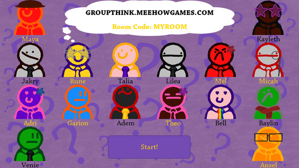 Groupthink game for Linux 1