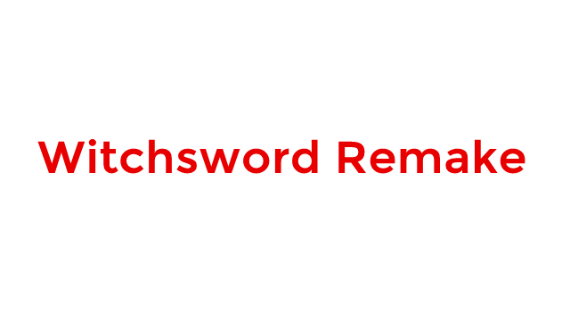 Witchsword Remake Logo