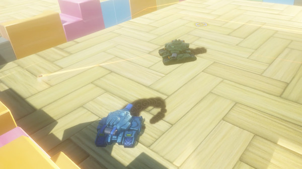 Скриншот из Tanky Tanks VR