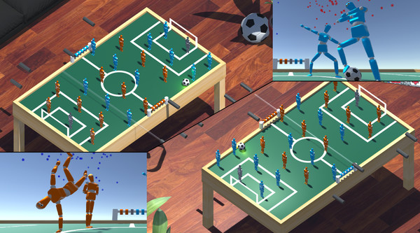 Скриншот из Super Foosball