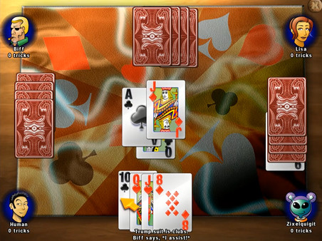 Скриншот из Classic Card Game Euchre