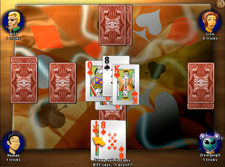Скриншот из Classic Card Game Euchre