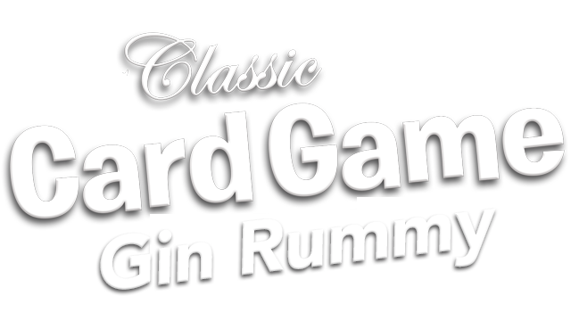 Classic Card Game Gin Rummy Logo