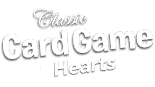 Classic Card Game Hearts Logo