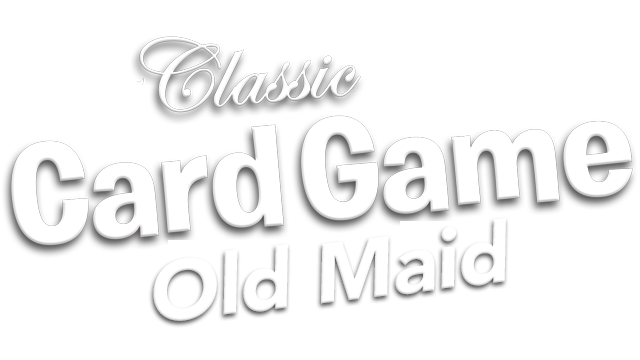 Classic Card Game Old Maid Logo
