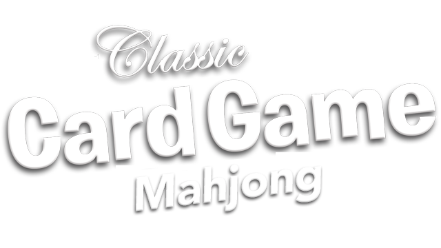 Classic Card Game Mahjong Logo