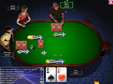 Classic Card Game Texas Hold'em game for windows Pc 1