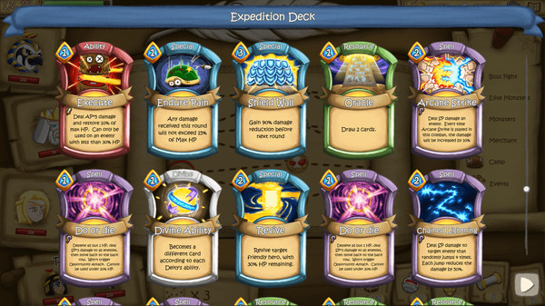 Скриншот из Cardnarok: Raid with Gods