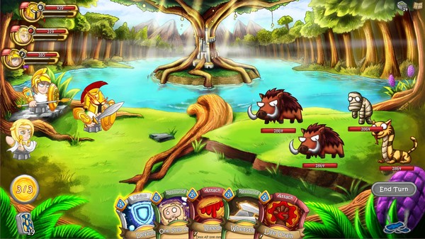 Скриншот из Cardnarok: Raid with Gods