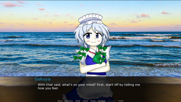 Sakuya Izayoi Gives You Advice And Dabs game for Linux 1