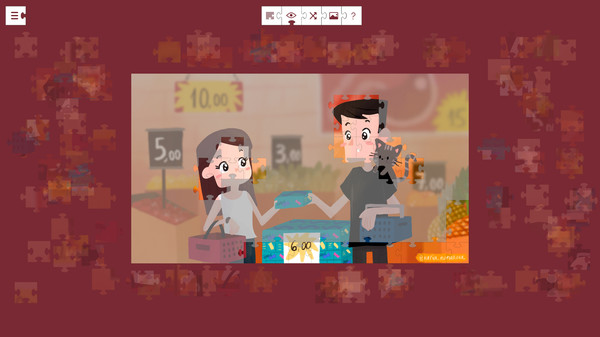 Скриншот из How Buddy’s parents met - jigsaw puzzle