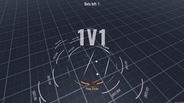 Pong Circle game for Linux 1
