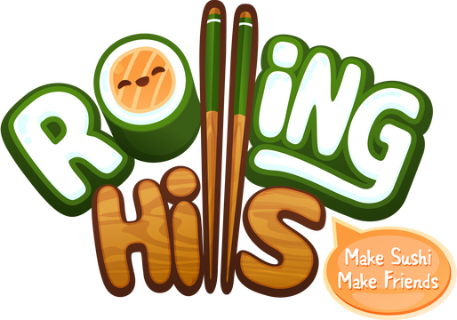 Rolling Hills: Make Sushi, Make Friends Logo