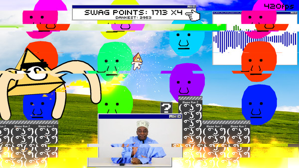 Скриншот из Meme Run 2