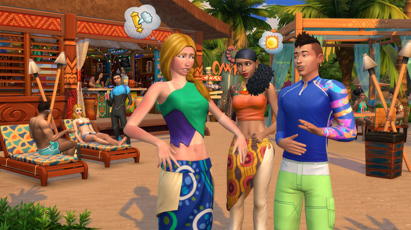 Скриншот из The Sims™ 4 Island Living
