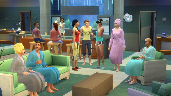 Скриншот из The Sims™ 4 Spa Day