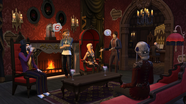 Скриншот из The Sims™ 4 Vampires