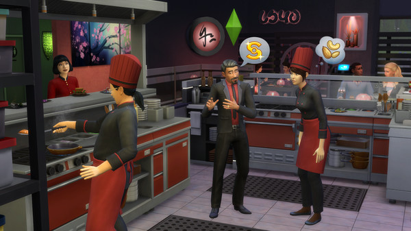 Скриншот из The Sims™ 4 Dine Out