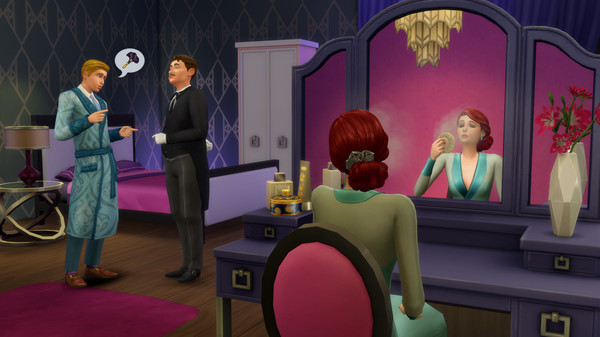 Скриншот из The Sims™ 4 Vintage Glamour Stuff